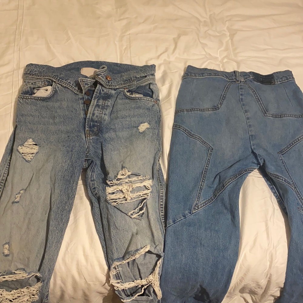 Revice jeans! Star jeans and ripped jeans